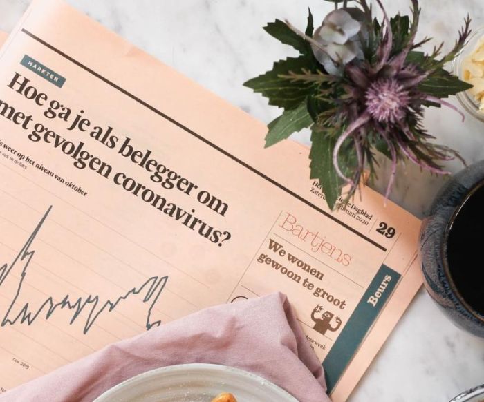 picture of financial journal